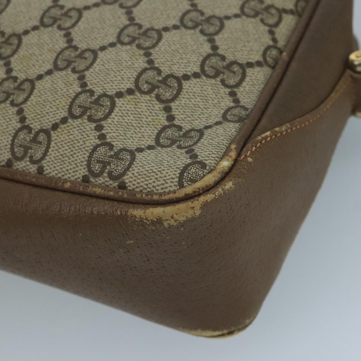 gucci gg supreme web sherry line shoulder bag