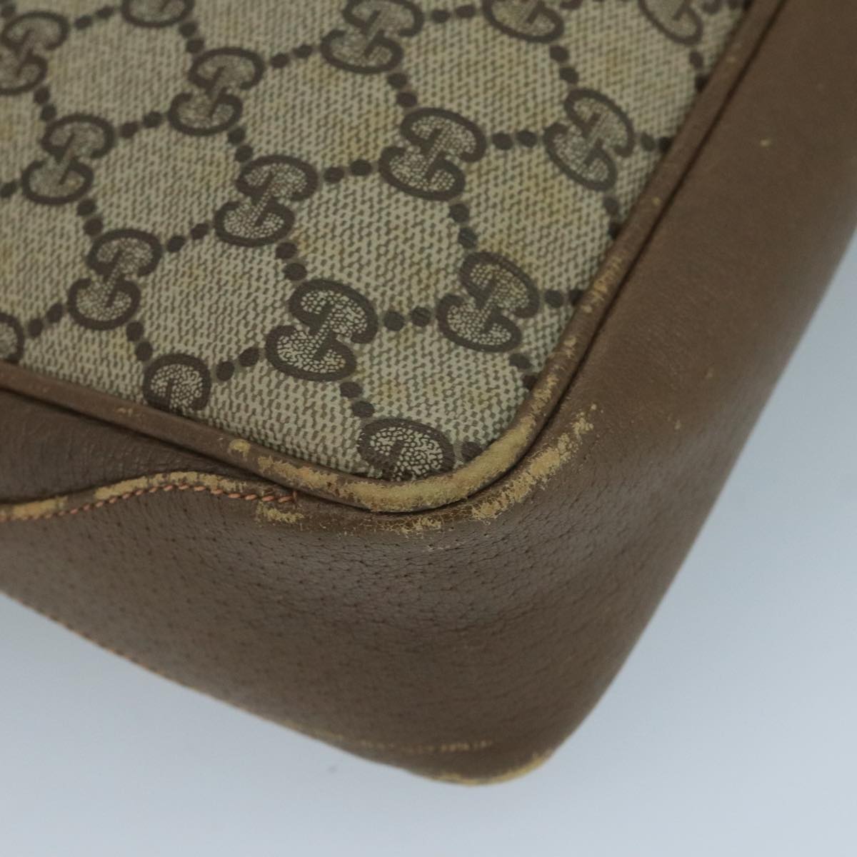 gucci gg supreme web sherry line shoulder bag
