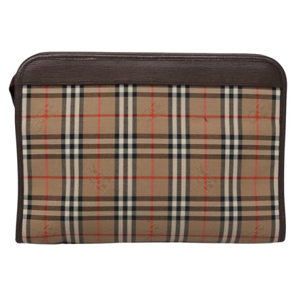 Burberrys Nova Check Clutch Bag